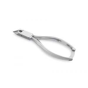 Professional Nail Cutter Double Spring with Lock Half Moon Heavy Duty