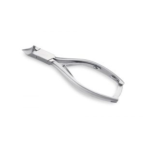 Professional Cuticle Nipper Double Spring with Lock Full Moon Heavy Duty