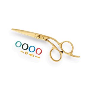 Professional Hair Cutting Scissor Gold Plated