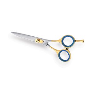 Professional Hair Cutting Scissor Half Gold Plated