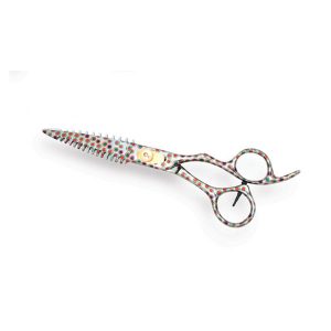 New Fishbone Professional Hair Cutting Scissor Paper Coated